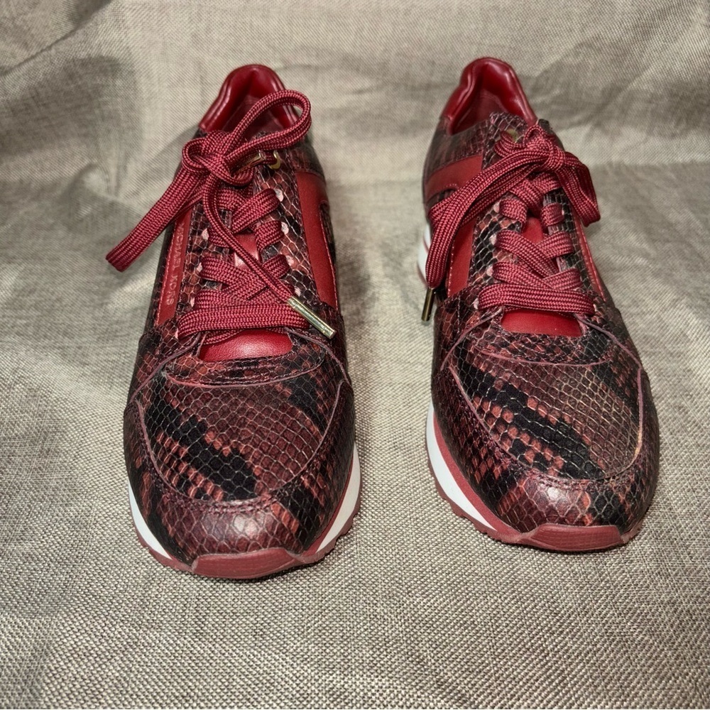 Michael Michael Kors Women’s Billie Trainer Sneakers Red Size 6.5